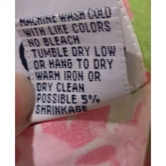 Women’s Lilly Pulitzer 6 Floral & Rhino Print Mini Skirt Skort Vacation Colorful - Picture 6 of 11